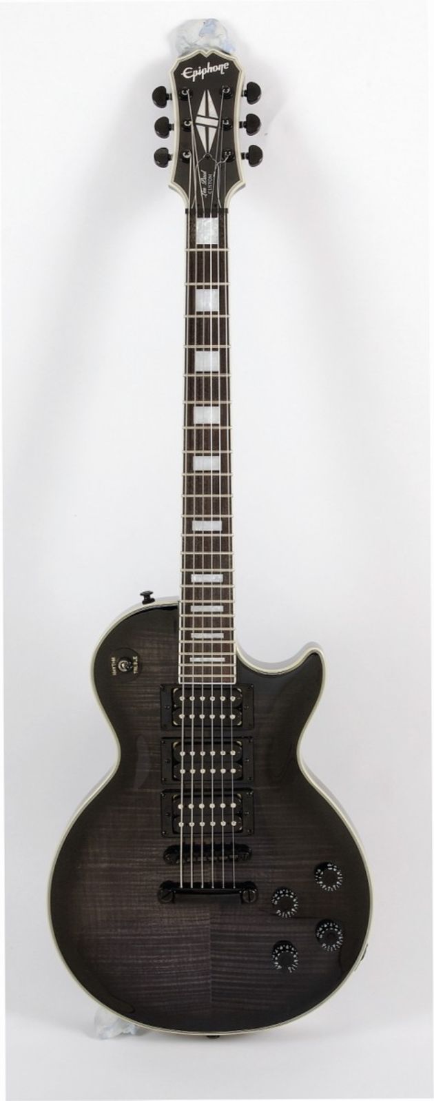 Black Power: the Epiphone LP Custom 3 Plus and its trio of humbuckers